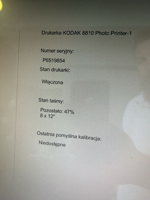 Drukarka fotograficzna kodak 8810