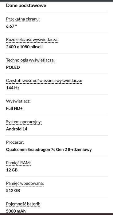 Motorola edge 50 fusion 12/512gb
