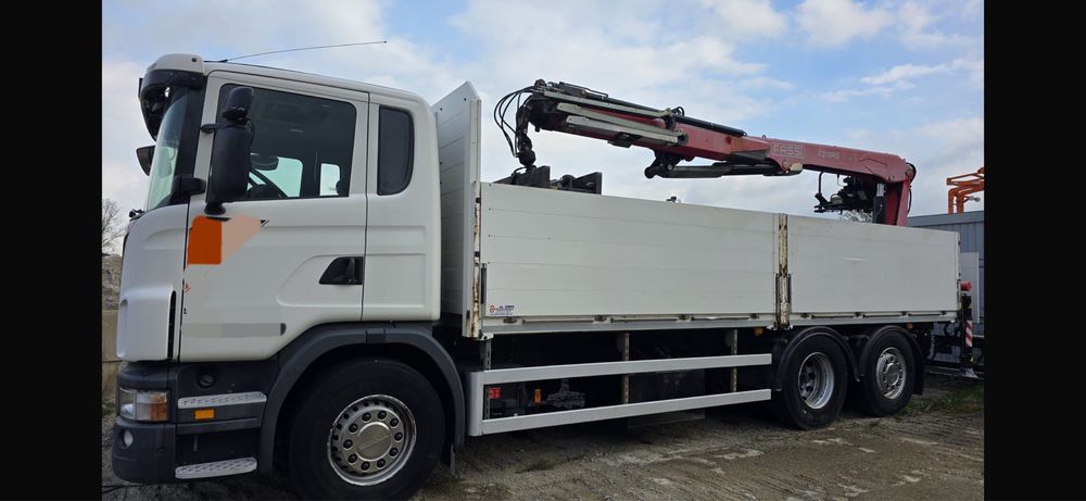 Scania 6x2 hds Fassi 215