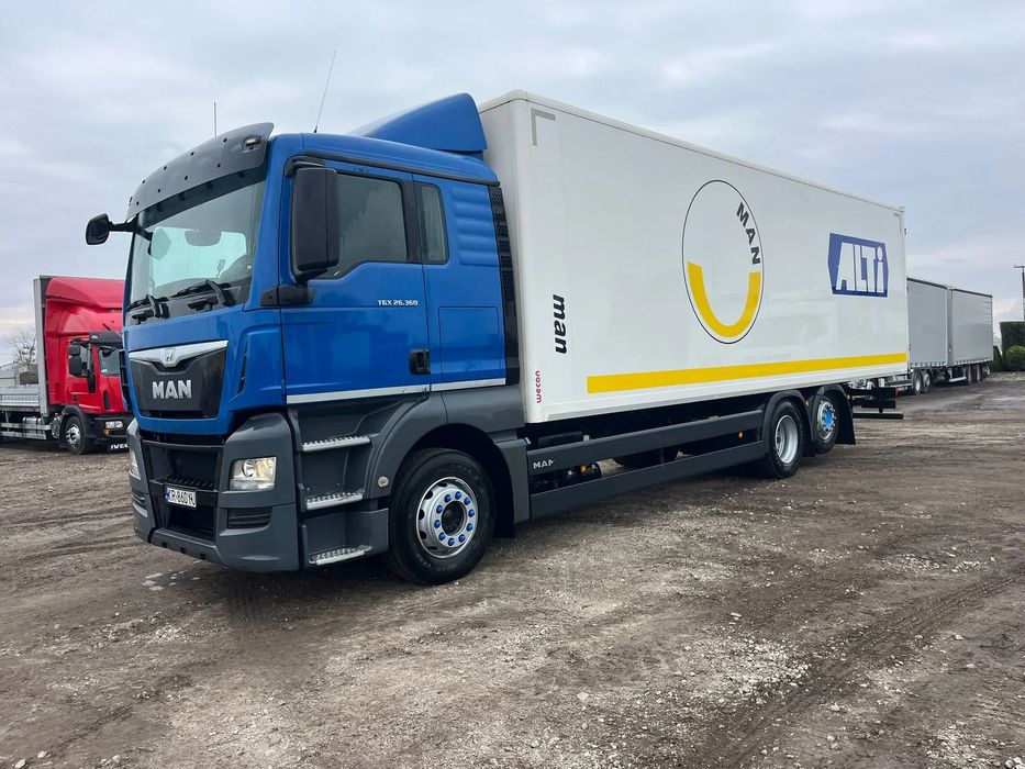 MAN  * Wynajem MAN TGX  EURO 6 IZOTERMA 22 europalety * 15 ton ładowności