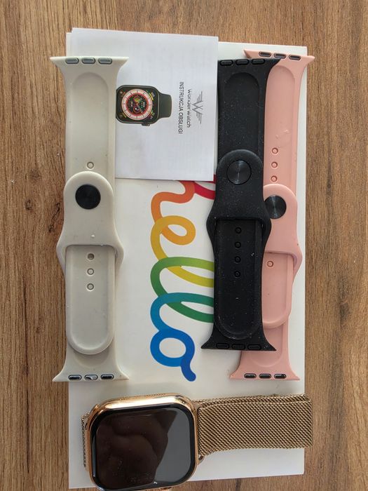 Smartwatch damski S10 mini gold