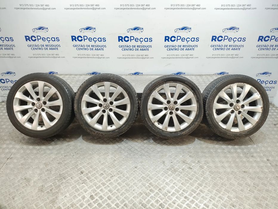Conjunto de jantes 18 originais Opel Insignia A Facelift 8J ET42 5x120