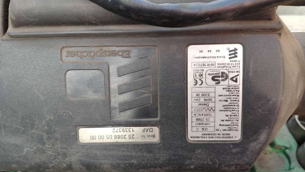Автономка 1,8 кВт вебасто eberspacher DAF