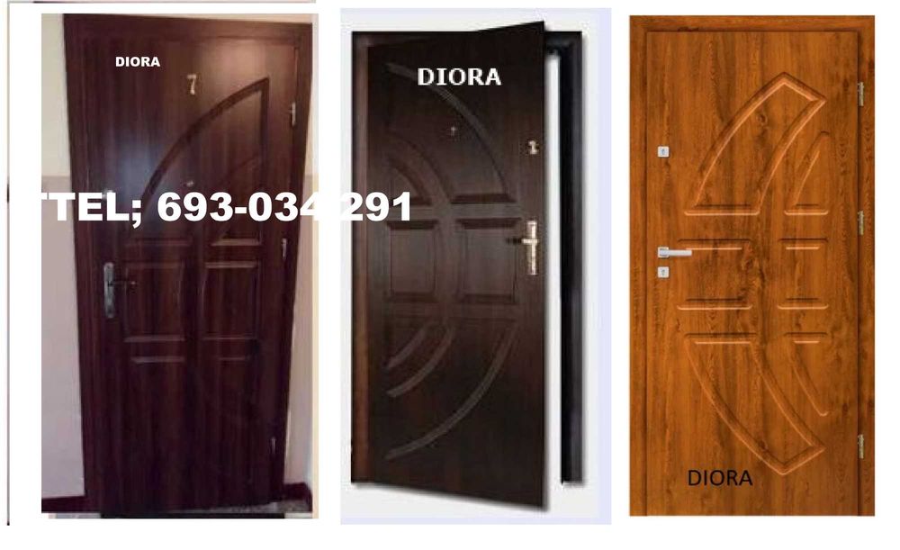 Drzwi WEJŚCIOWE-zewnętrzne do mieszkania w bloku z MONTAŻEM-akustyczne