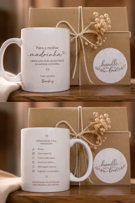 Canecas Personalizadas | Handle With Love