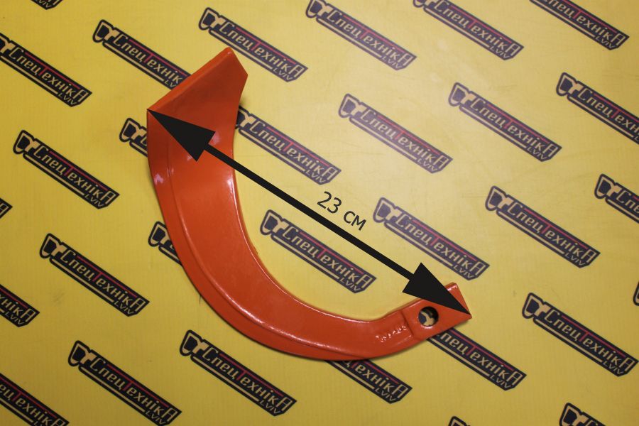 Ніж фрези (грунтофрези) японських мінітракторів Kubota Yanmar Shibaura