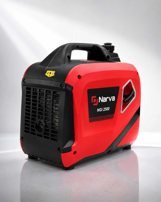 Генератор инверторный бензиновый NARVA NGI-2500 2.2–2.5 кВт с дисплеем и USB. Надежный и проверенный временем, для бизнеса, дома, для ваших нужд