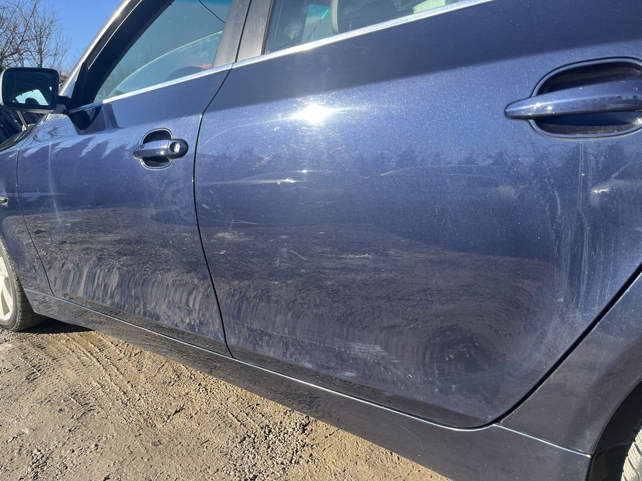 Drzwi przod tyl lewe prawe bmw e60 orientblau 317/5 e61