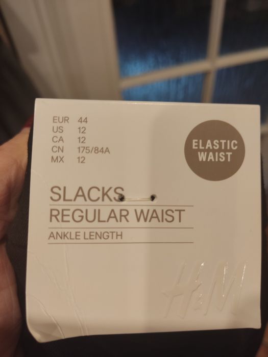 Spodnie H&M  nowe czarne