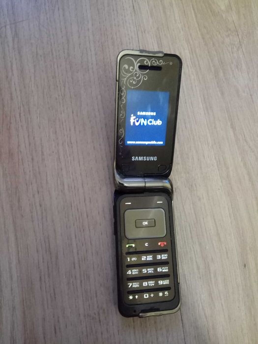 Стильний жіночий телефон Samsung SGH-L310 la fleur "жабка"