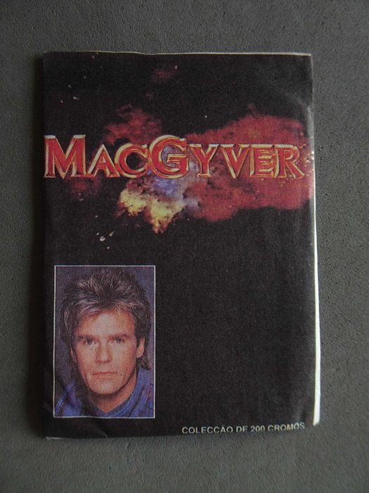 Carteira de cromos fechada MacGiver - Sorcácius
