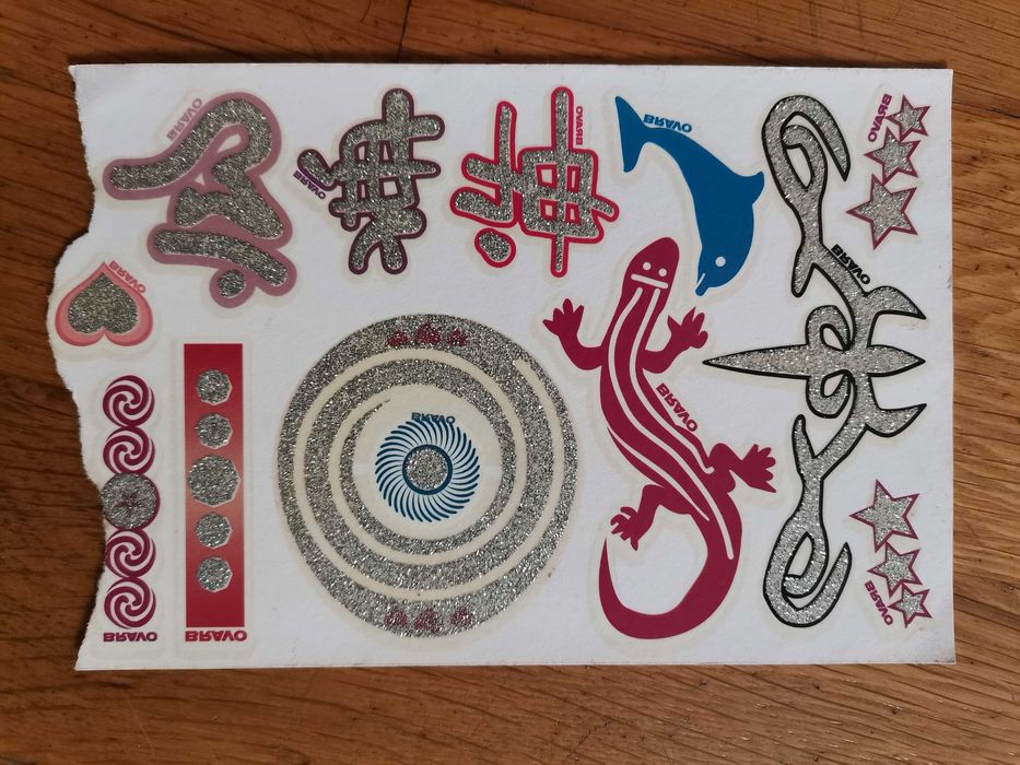 Tatuagem tatuagens tatoos temporárias estrelas flores golfinho lagarto