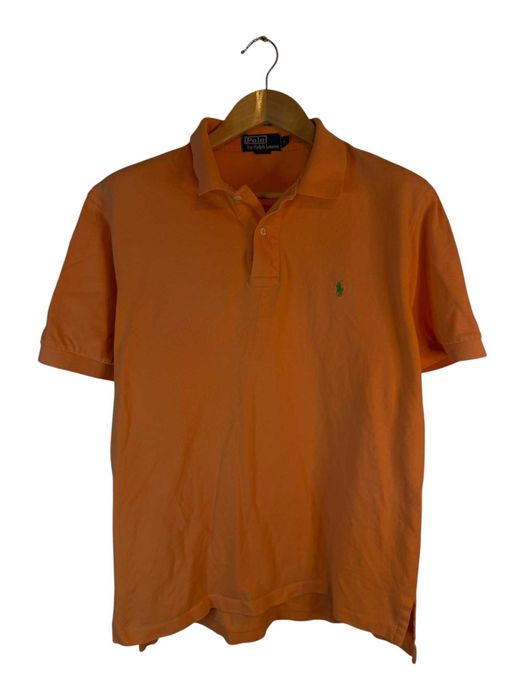 Koszulka polo Ralph Lauren pomarańczowa l oversize 2 XL