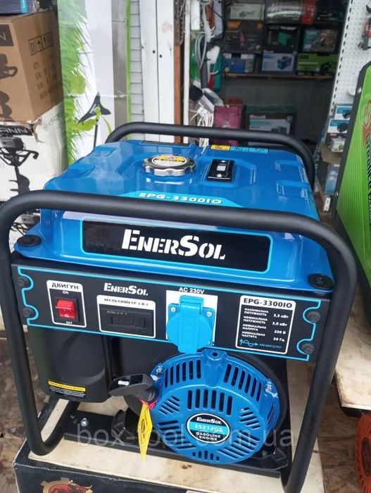 Бензиновий инверторный генератор EnerSol 3300Вт
Чехия Бензогенератор Э