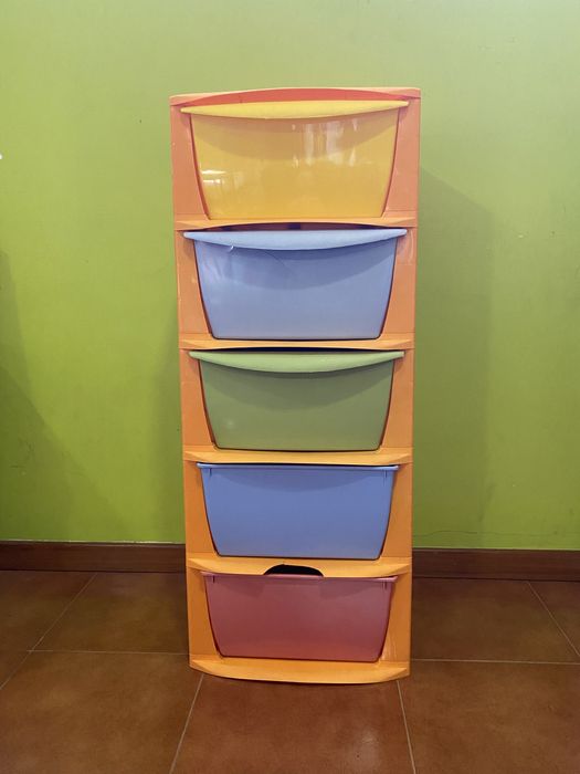 Móvel de Arrumação Infantil Colorido