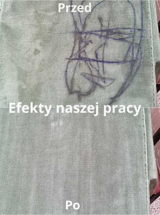 Pranie tapicerki meblowej i samochodowej, usuwanie plam