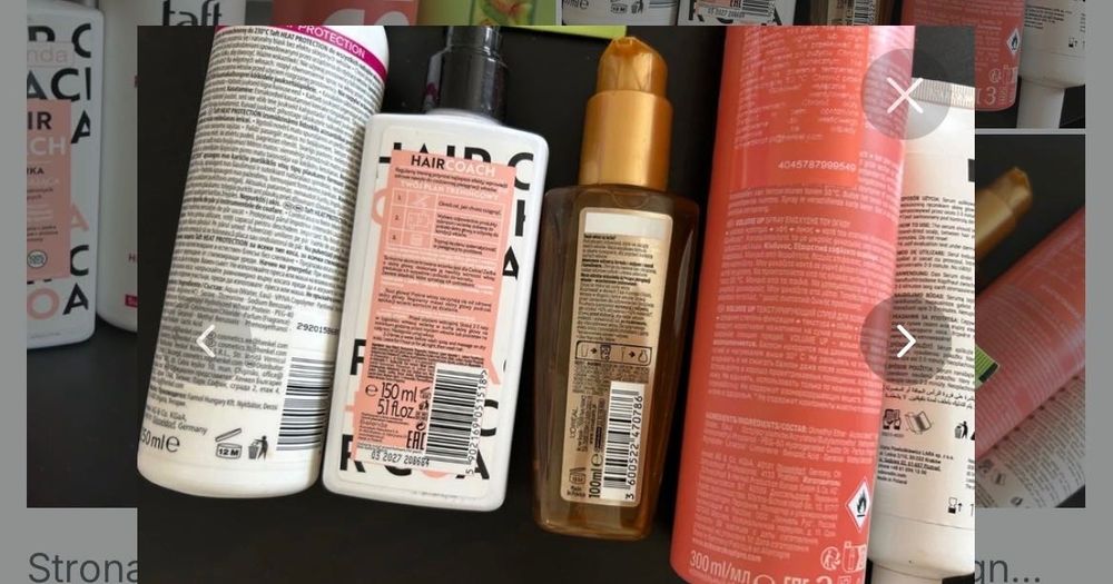 Osis shfarskopht taft spray termoochtinny objętość olejek elseve wcierki seboradin