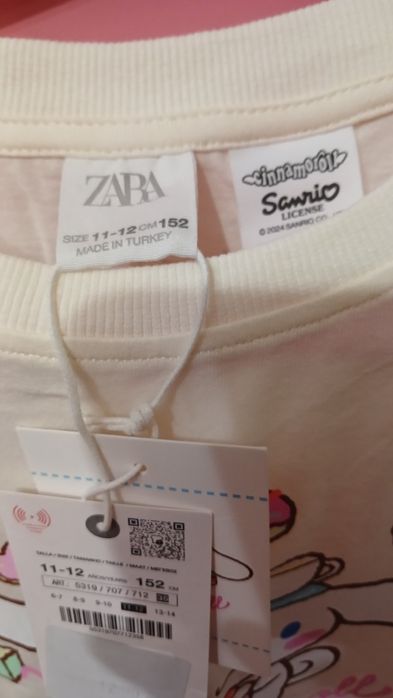 Новий реглан Zara 11-12 років