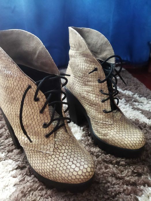 Ботінки шкіряні осінь