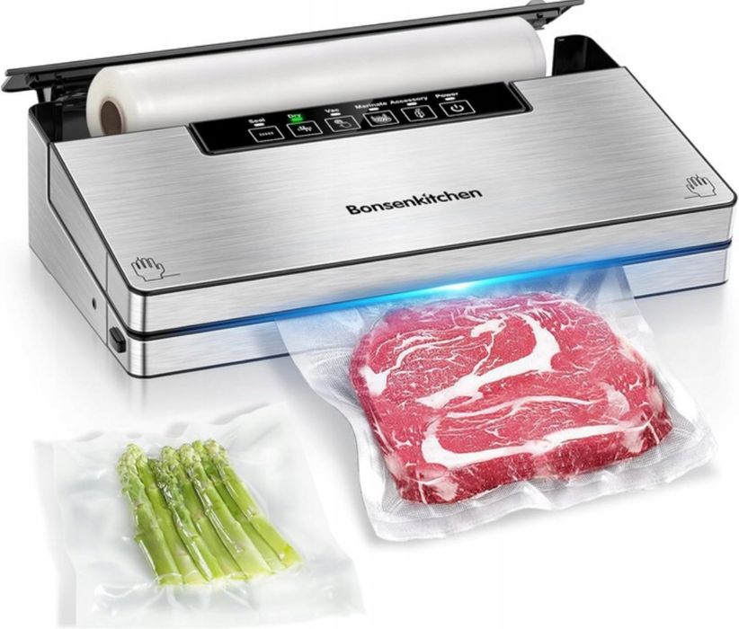 Zgrzewarka Próżniowa Bonsenkitchen VS3201 do Żywności 125W