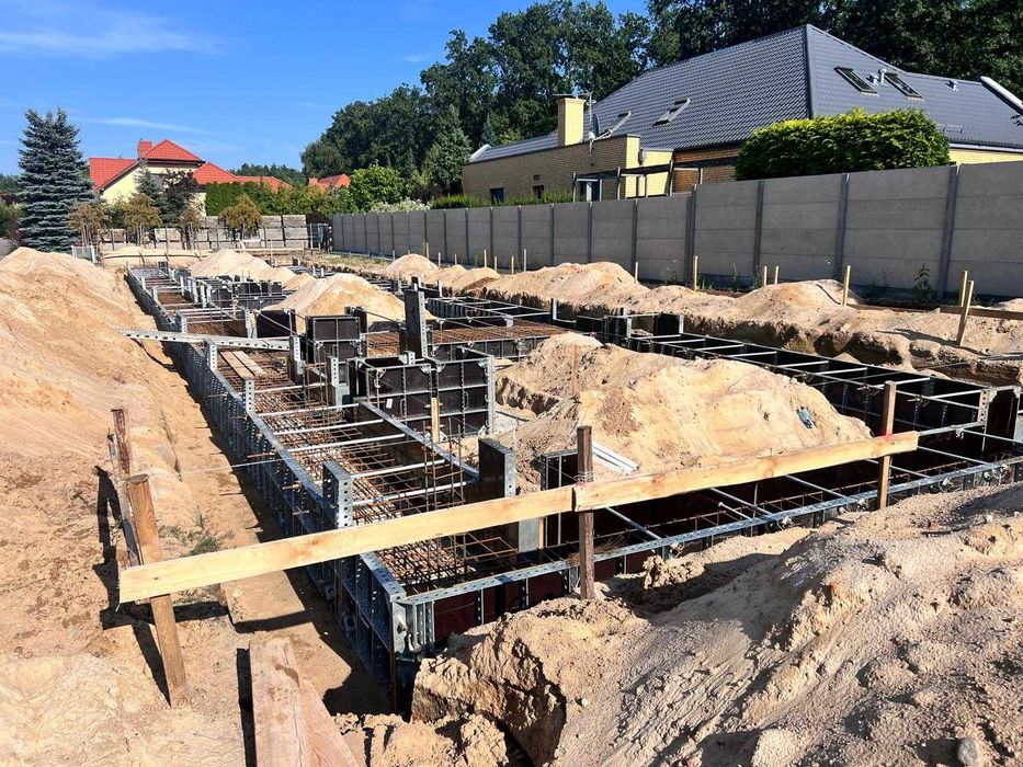 Zestaw lekkich szalunków ściennych TYP TEKKO 50 kN – 68,40 m²