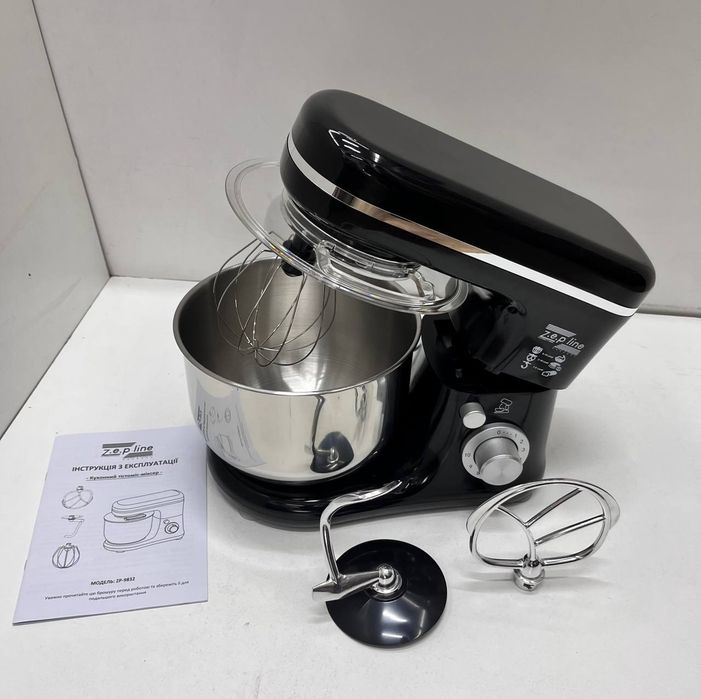 ПОТУЖНИЙ! Німецький тістоміс 3500Вт, міксер, кухонний комбайн, блендер