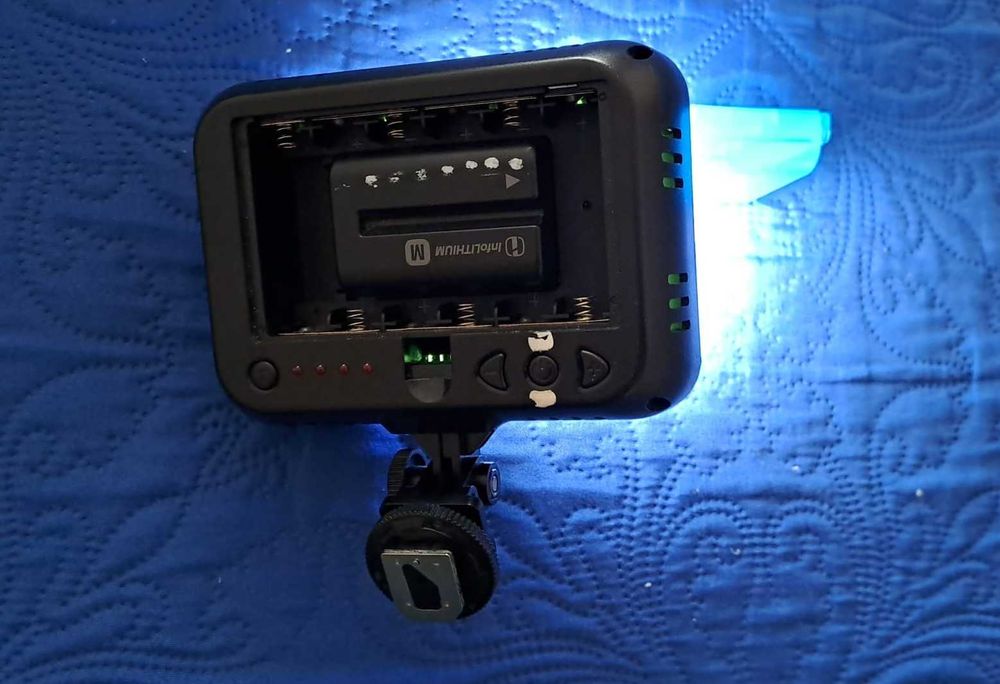 iluminador para vídeo e fotografia