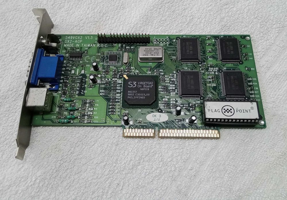[PC Vintage] Placa gráfica S3 GX2 - AGP