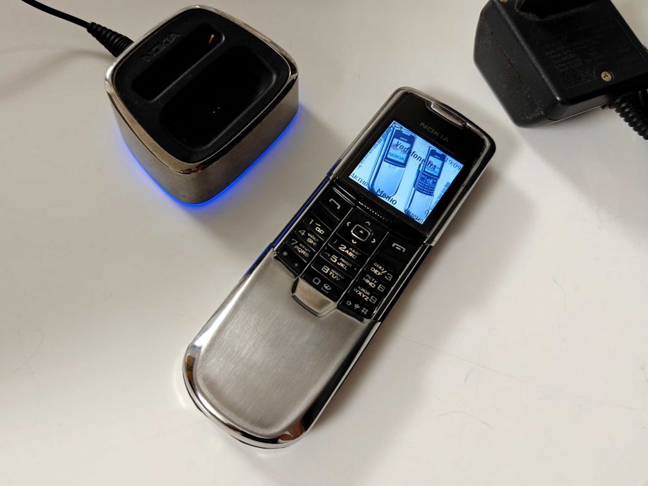 Nokia 8800 Classic Silver Edition ! Made in Germany ! НОВЫЙ ! Life timer 15 минут !