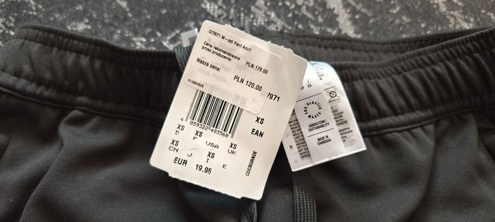 Spodnie Adidas XS