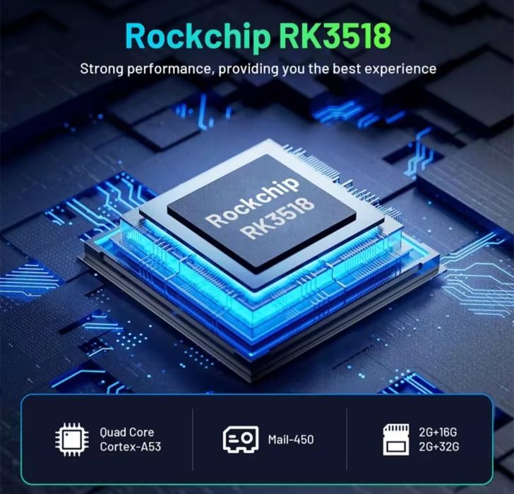 Android mini TV 98 RK3518Netflix YouTube HDMI IP TV aplikacje