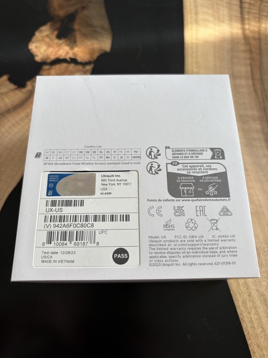 Роутер Ubiquiti Unifi express UX