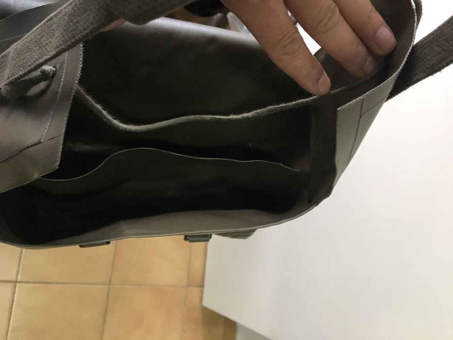 Saco vulcanizado impremeavel militar/airsoft(ctt inclui)