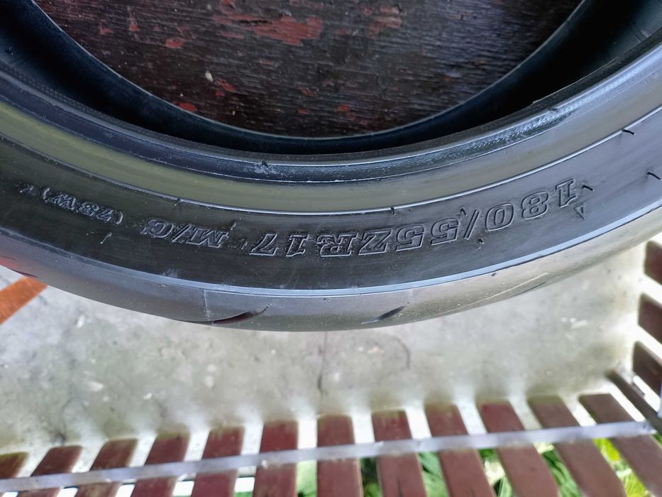 Opony motocyklowe Dunlop komplet 120/70R17, 180/55/R17