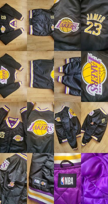 Kurtka NBA Los Angeles Lakers Bejsbolówka