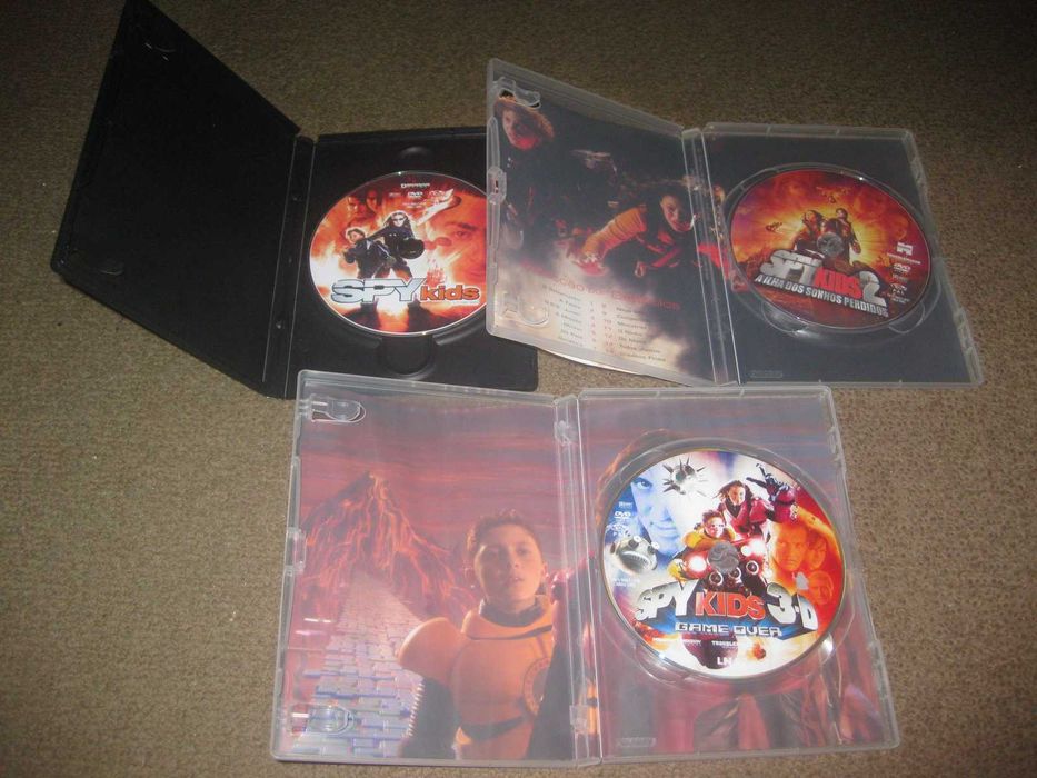 Trilogia em DVD "Spy Kids"