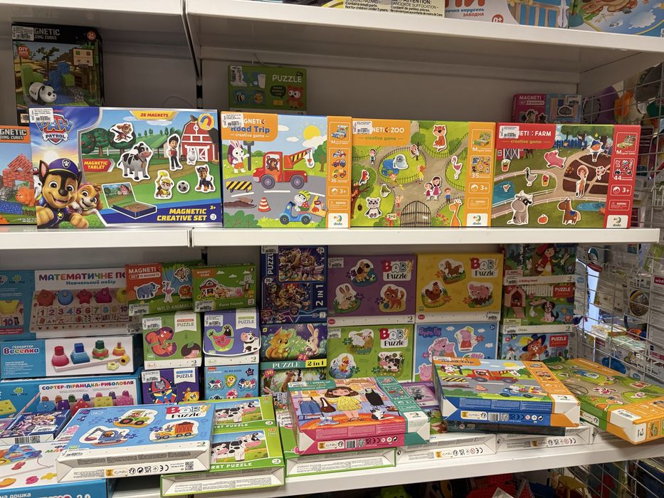 Пазли дитячі Trefl, Dodo мульт.героі,повчальні в асортименті нові.