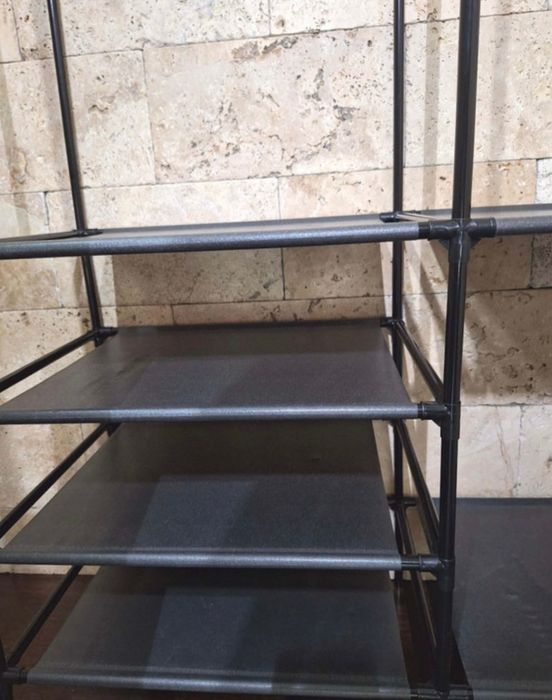 XL Wieszak metalowy na ubrania buty szafa stojąca garderoba NOWY