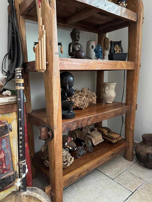 Estante Rústica c/ 4 Prateleiras