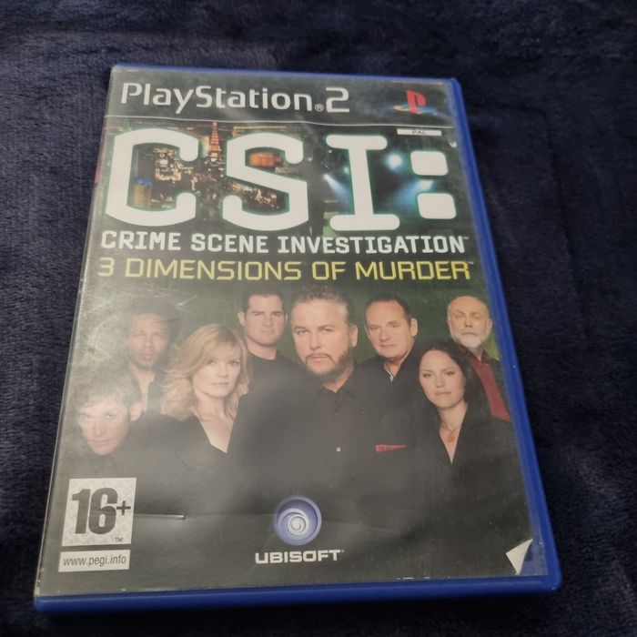 CSI Crime Scene Ps2 Polskie wydanie