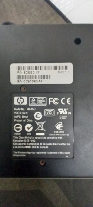 Teclado HP mais rato,valor só hoje e amanhã