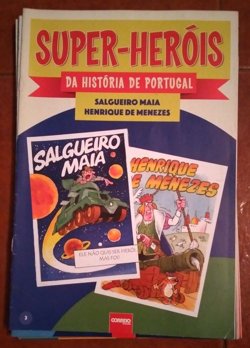 9 Revistas de Bd, "Super Heróis da História de Portugal":