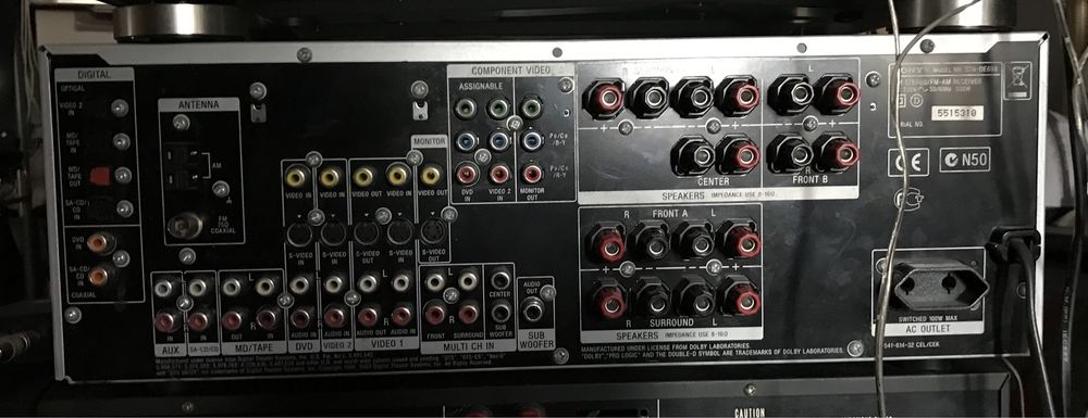 AV-ресивер, 7.1 Sony STR-DE698 150 вт/к