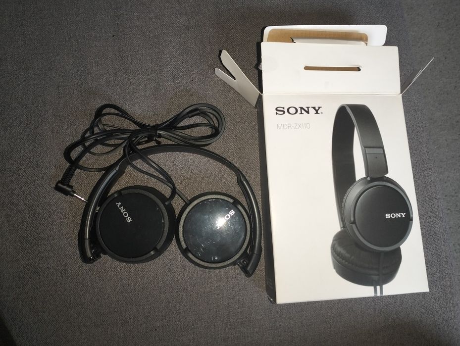 słuchawki sony MRD-ZX110, w oryginalnym pudełku
