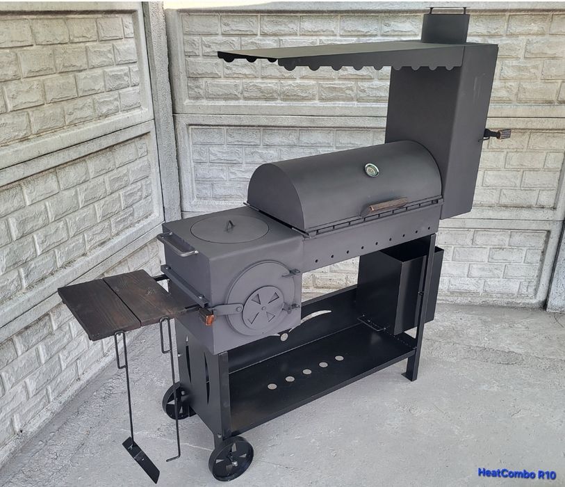 5мм•100% НЕ ПОВЕДЕ• Мангал Коптильня Смокер з Печкой под казан