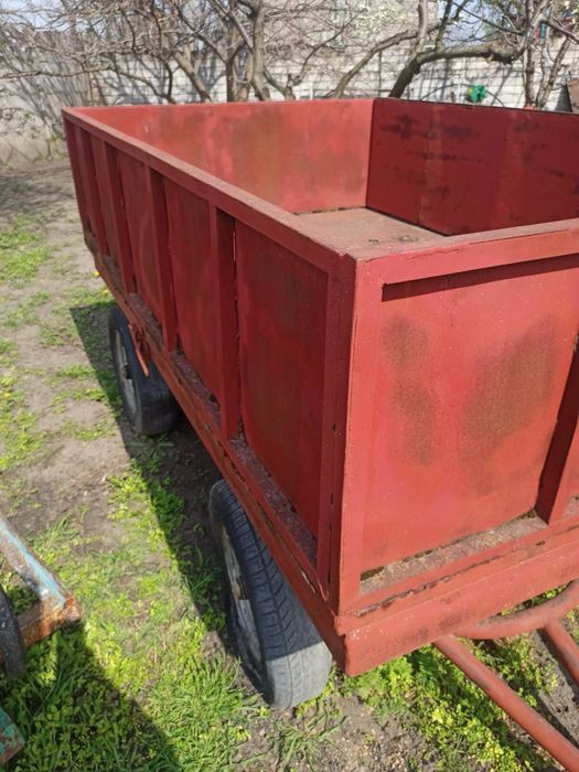 Причіп для трактора, самосвала, самоскид