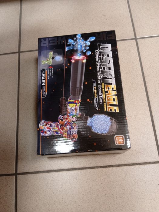Desert Eagle Gel Blaster RGB Pistolet na Kulki Żelowe Graffiti Edition
