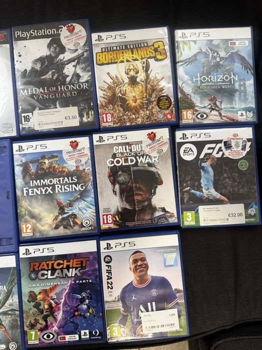 Vendo Jogos ps5/ ps2
