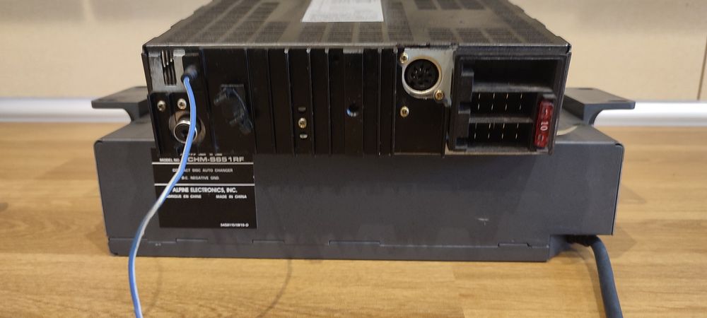 Radio Alpine TDM-7526T zmieniarka Alpine CHM-S601 hi end oldschool zes