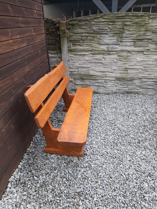 Ławka do ogrodu, biesiadna, na taras